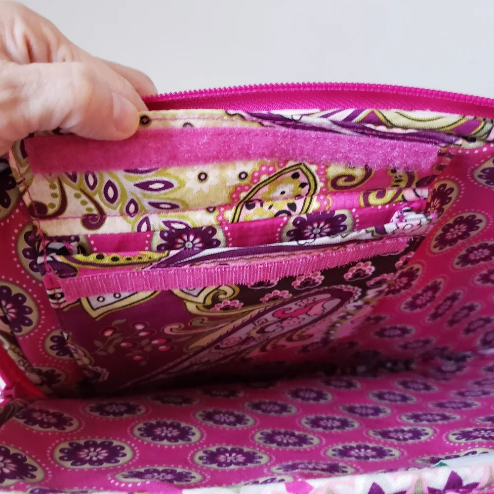 Vera Bradley Pink Paisley Print Laptop Case